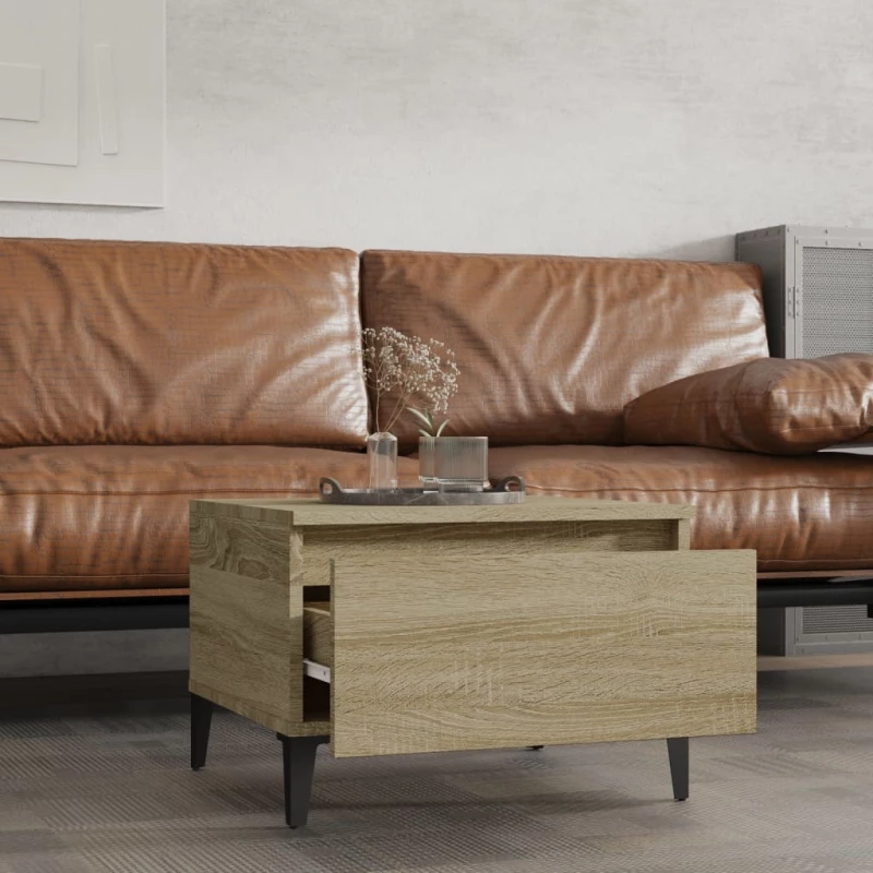 ΒΟΗΘΗΤΙΚΟ ΤΡΑΠΕΖΙ SONOMA ΔΡΥΣ 50X46X35 ΕΚ. ΕΠΕΞΕΡΓΑΣΜΕΝΟ ΞΥΛΟ 819522