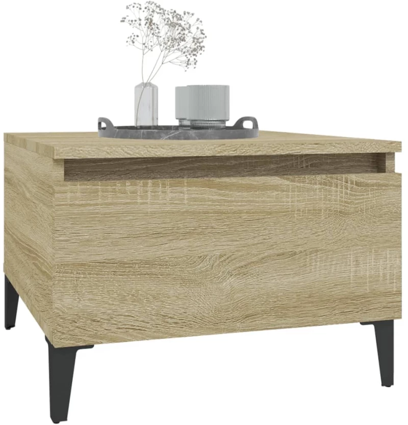 ΒΟΗΘΗΤΙΚΟ ΤΡΑΠΕΖΙ SONOMA ΔΡΥΣ 50X46X35 ΕΚ. ΕΠΕΞΕΡΓΑΣΜΕΝΟ ΞΥΛΟ 819522