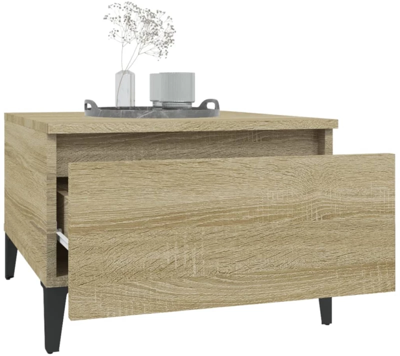 ΒΟΗΘΗΤΙΚΟ ΤΡΑΠΕΖΙ SONOMA ΔΡΥΣ 50X46X35 ΕΚ. ΕΠΕΞΕΡΓΑΣΜΕΝΟ ΞΥΛΟ 819522
