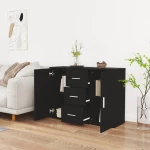 ΝΤΟΥΛΑΠΙ ΜΑΥΡΟ 91 X 29,5 X 65 ΕΚ. ΑΠΟ ΕΠΕΞΕΡΓΑΣΜΕΝΟ ΞΥΛΟ 823343