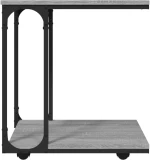 ΒΟΗΘΗΤΙΚΟ ΤΡΑΠΕΖΙ ΜΕ ΡΟΔΕΣ ΓΚΡΙ SONOMA 50X35X55,5 ΕΚ ΕΠΕΞ. ΞΥΛΟ 825810