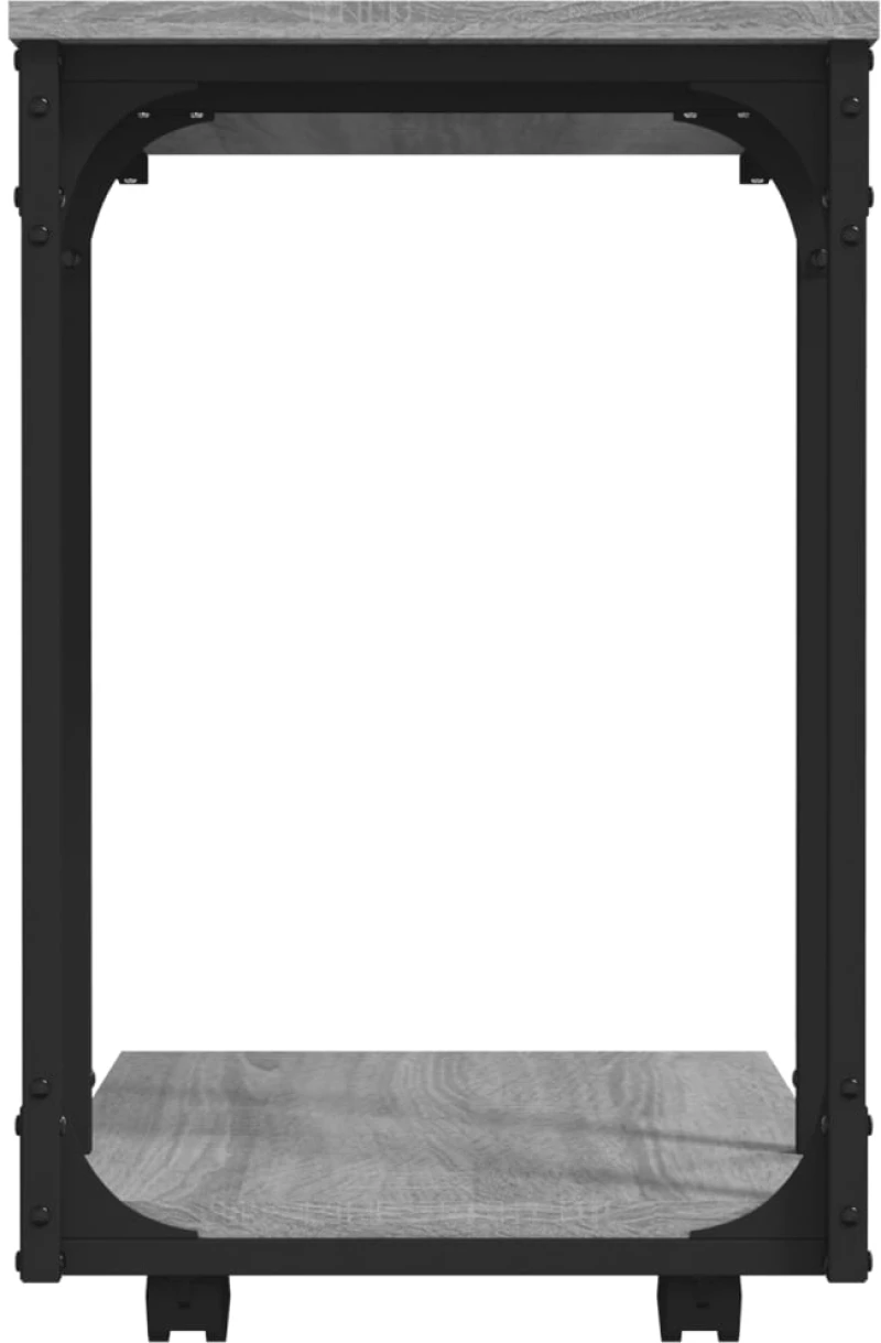 ΒΟΗΘΗΤΙΚΟ ΤΡΑΠΕΖΙ ΜΕ ΡΟΔΕΣ ΓΚΡΙ SONOMA 50X35X55,5 ΕΚ ΕΠΕΞ. ΞΥΛΟ 825810