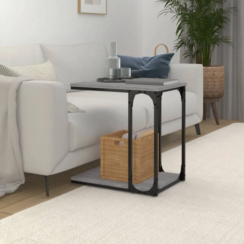 ΒΟΗΘΗΤΙΚΟ ΤΡΑΠΕΖΙ ΓΚΡΙ SONOMA 50X35X52 ΕΚ. ΕΠΕΞΕΡΓΑΣΜΕΝΟ ΞΥΛΟ 825815