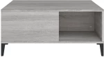 ΤΡΑΠΕΖΑΚΙ ΣΑΛΟΝΙΟΥ ΓΚΡΙ SONOMA 80X80X36,5ΕΚ. ΕΠΕΞΕΡΓΑΣΜΕΝΟ ΞΥΛΟ 821106