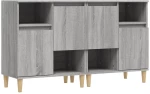 ΝΤΟΥΛΑΠΙ 2 ΤΕΜ. ΓΚΡΙ SONOMA 60X35X70 ΕΚ. ΑΠΟ ΕΠΕΞΕΡΓΑΣΜΕΝΟ ΞΥΛΟ 3185725