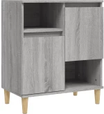 ΝΤΟΥΛΑΠΙ 2 ΤΕΜ. ΓΚΡΙ SONOMA 60X35X70 ΕΚ. ΑΠΟ ΕΠΕΞΕΡΓΑΣΜΕΝΟ ΞΥΛΟ 3185725