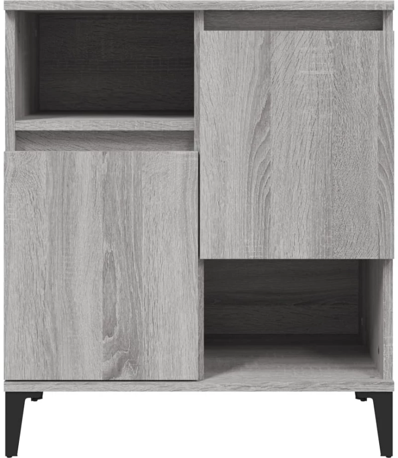 ΝΤΟΥΛΑΠΙ 3 ΤΕΜ. ΓΚΡΙ SONOMA 60X35X70 ΕΚ. ΑΠΟ ΕΠΕΞΕΡΓΑΣΜΕΝΟ ΞΥΛΟ 3185749