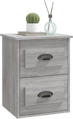 ΚΟΜΟΔΙΝΟ ΕΠΙΤΟΙΧΙΟ ΓΚΡΙ SONOMA 41,5X36X53 ΕΚ. 816404