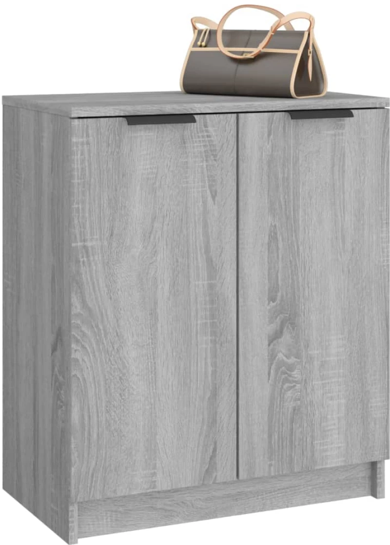 ΠΑΠΟΥΤΣΟΘΗΚΗ ΓΚΡΙ SONOMA 59X35X70 ΕΚ. ΑΠΟ ΕΠΕΞΕΡΓΑΣΜΕΝΟ ΞΥΛΟ 817103