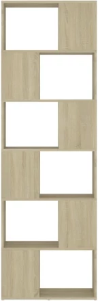 ΒΙΒΛΙΟΘΗΚΗ/ΔΙΑΧΩΡΙΣ. ΧΩΡΟΥ SONOMA ΔΡΥΣ 60X24X186ΕΚ. ΜΟΡΙΟΣΑΝΙΔΑ 809101