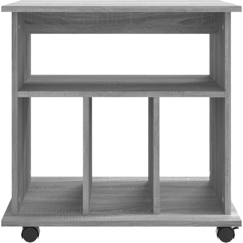 ΝΤΟΥΛΑΠΙ ΜΕ ΡΟΔΑΚΙΑ ΓΚΡΙ SONOMA 60X45X60 ΕΚ. ΕΠΕΞΕΡΓΑΣΜΕΝΟ ΞΥΛΟ 826355