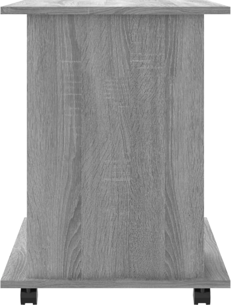 ΝΤΟΥΛΑΠΙ ΜΕ ΡΟΔΑΚΙΑ ΓΚΡΙ SONOMA 60X45X60 ΕΚ. ΕΠΕΞΕΡΓΑΣΜΕΝΟ ΞΥΛΟ 826355
