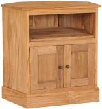 ΝΤΟΥΛΑΠΙ ΓΩΝΙΑΚΟ 60 X 45 X 60 ΕΚ. ΑΠΟ ΜΑΣΙΦ ΞΥΛΟ TEAK 288898