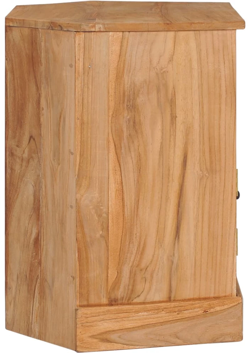 ΝΤΟΥΛΑΠΙ ΓΩΝΙΑΚΟ 60 X 45 X 60 ΕΚ. ΑΠΟ ΜΑΣΙΦ ΞΥΛΟ TEAK 288898