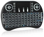 Mini backlit wireless keyboard