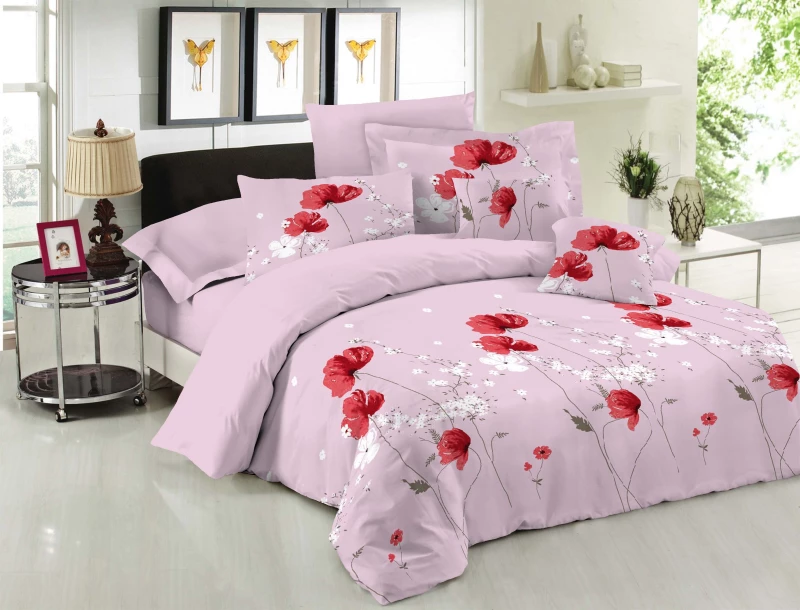 Σετ Κουβερλί LE BLANC Premium Cotton 100% Anemone Pink Μονό 160x240