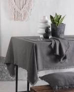 MERIT - ΤΡΑΠΕΖΟΜΑΝΤΗΛΟ ΓΚΡΙ 170X320