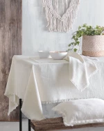 MERIT - ΤΡΑΠΕΖΟΜΑΝΤΗΛΟ OFF WHITE 170X320