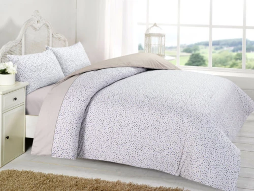 Σετ Πάπλωμα Μονό 160x240 Νίνα Μπεζ