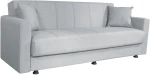 Καναπές Κρεβάτι AMETHYST Τριθέσιος Ανοιχτό Γκρι 214x78x78cm