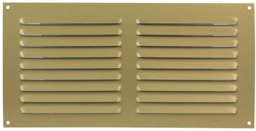Περσίδα εξαερισμού Amig διπλό χρυσό 15cm x 30cm