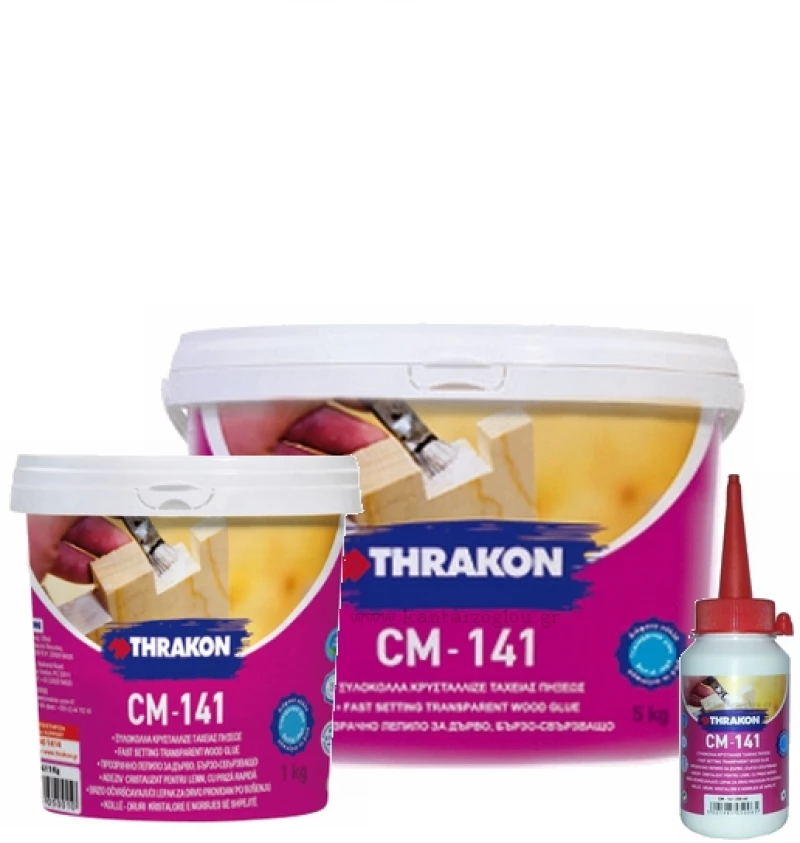 Ξυλόκολλα Κρυσταλλιζέ Ταχείας Πήξης Thrakon CM-141 (ml-g)