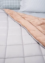 Κουβερτοπάπλωμα Astron Italy Ημίδιπλο 160X220 Gray-Beige - 468