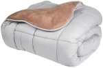 Κουβερτοπάπλωμα Astron Italy Ημίδιπλο 160X220 Gray-Beige - 468