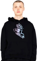 Unisex Φούτερ Santa Cruz Outline Fade Hand Black
