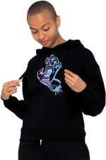 Unisex Φούτερ Santa Cruz Outline Fade Hand Black