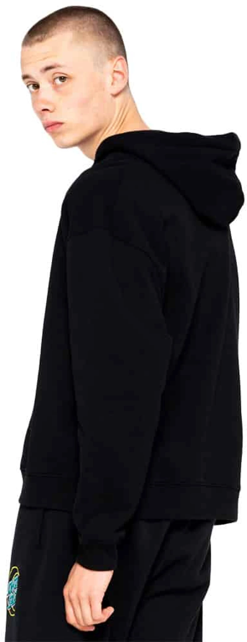Unisex Φούτερ Santa Cruz Outline Fade Hand Black