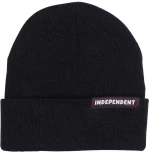 Independent Bar Beanie Black