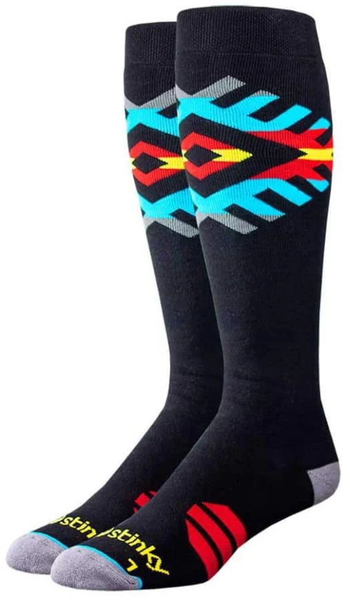 Κάλτσες Snowboard Stinky Tribal Black