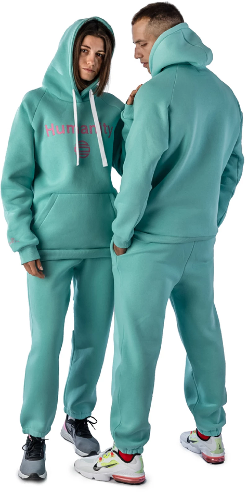 Unisex Φούτερ Theta Humanity Mint