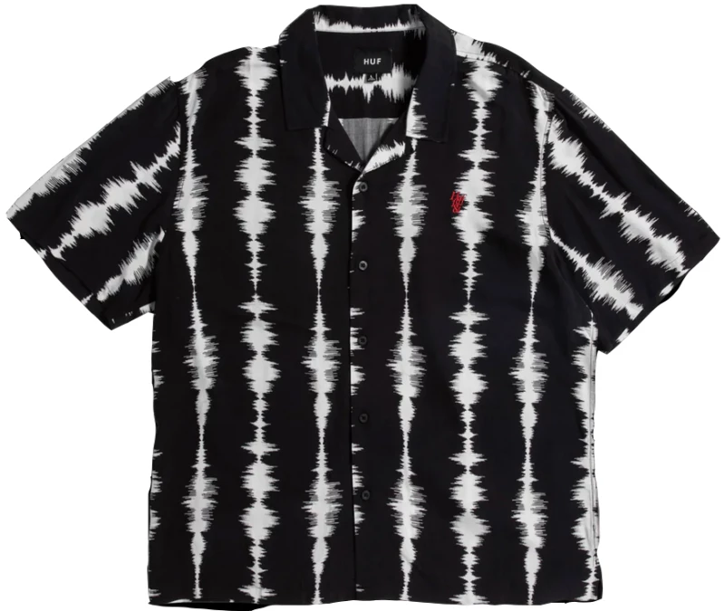 Unisex Πουκάμισο HUF Seismogram Black