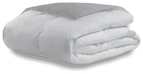 Πάπλωμα Micro Grey Μονό (160x220)