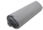 Κατωσέντονο Menta με λάστιχο 19 Dark Grey Διπλό (160x200+40)
