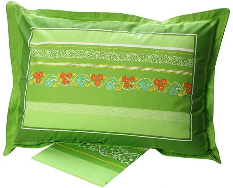 Σετ Σεντόνια Cotton Feelings εμπριμέ 4674 Green 160X260
