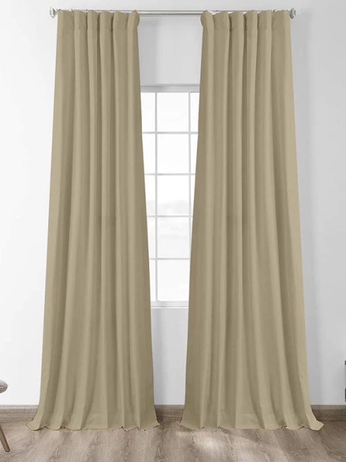 Κουρτίνα μπλακάουτ Beige 150x280