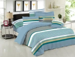 Σετ Σεντόνια Le Blanc Premium Cotton 100% Nevada Blue Υπέρδιπλα 240x270