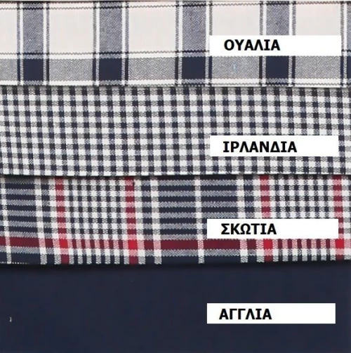 Τραπεζομάντηλο 140x140 Ουαλία Μπλε