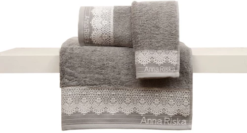 Πετσέτα 30x50 Karla 4 Grey