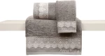 Πετσέτα 30x50 Karla 4 Grey
