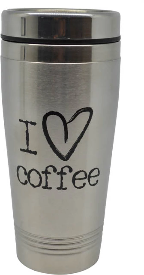 ΠΟΤΗΡΙ ΡΟΦΗΜΑΤΟΣ INOX I LOVE COFFEE 450ml