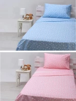 Παπλωματοθήκη Cotton Feelings 22 Pink Μονή (170χ250)