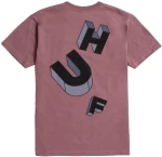 T-Shirt HUF Abecedarian Mauve
