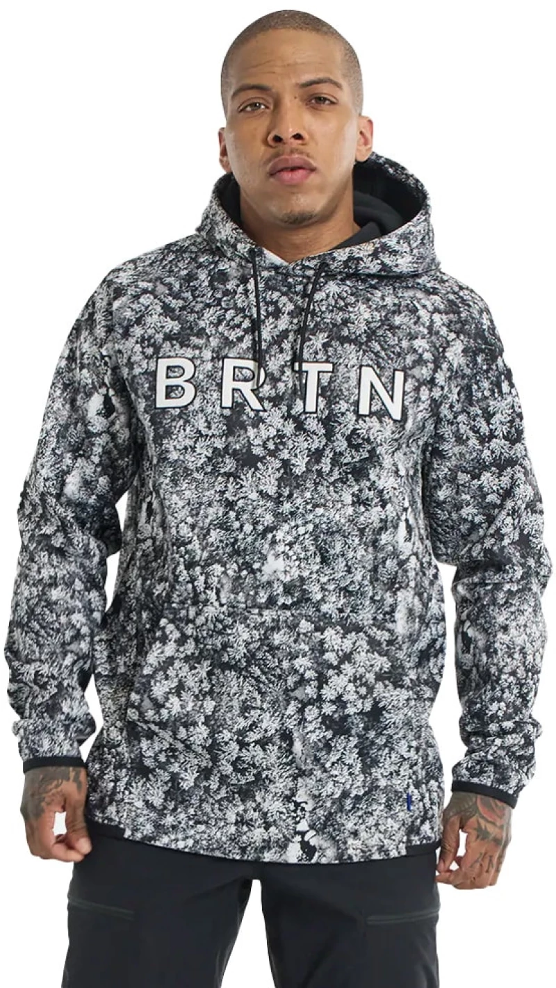 Τεχνικό Fleece Burton Crown Aerial Pines Black