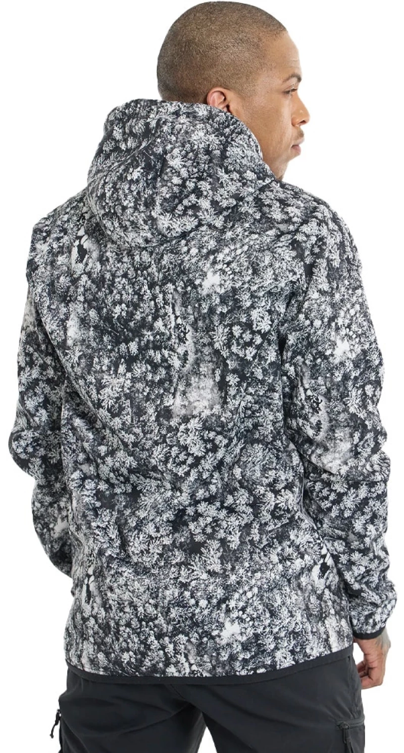 Τεχνικό Fleece Burton Crown Aerial Pines Black