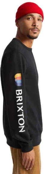 Μπλούζα Brixton Alton Crew Black