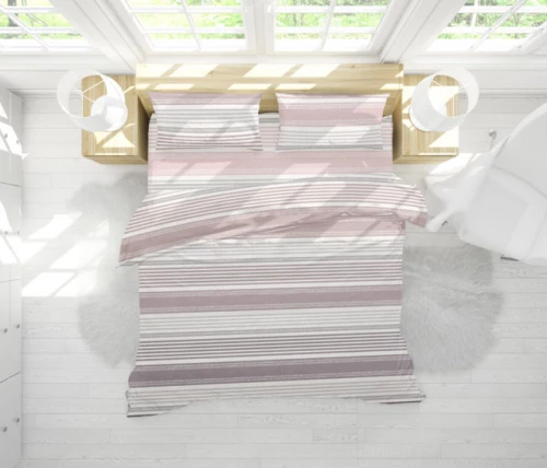 Σετ Κουβερτώριο Ημίδιπλο 180x240 Ντάλας Σάπιο Μήλο